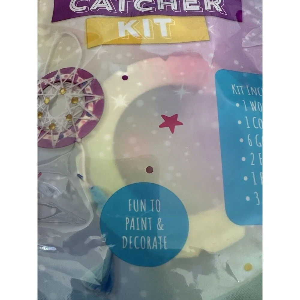 🌵3/$15 New Make Your Own Dream Catcher Kit ( see description)